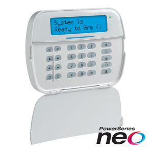 Tastatura LCD alfanumerica, wireless, 128 zone, SERIA NEO - DSC HS2LCDWF8EE3