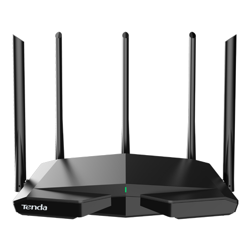 Router Wi-Fi 6e, AX5700 TriBand 2.4/5GHz/6GHz, 861+2402+2402 Mbps, 5x6dBi, 4 x Gigabit - TENDA TND-RX27-PRO - imagine 2