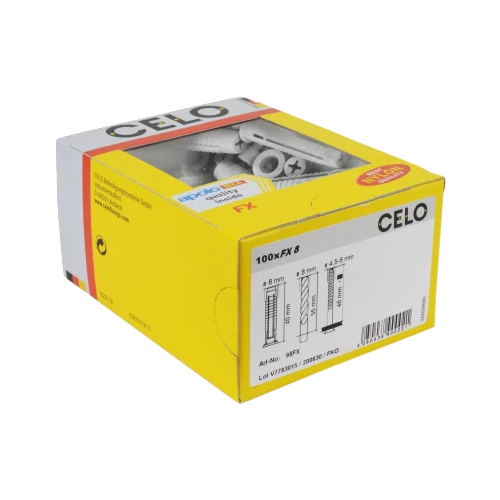 Diblu universal nylon M8x40 FX (100 buc.) - CELO 98FX - imagine 4