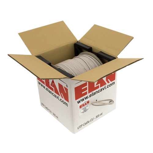 Cablu UTP, cat 5E, CUPRU 100%, 305m UTP-CAT5e-CU - imagine 2