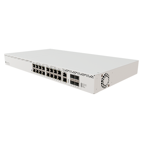 Switch 16 porturi PoE++, 600W, 4 SFP 10G, Management - MIKROTIK CRS320-8P-8B-4S+RM - imagine 2