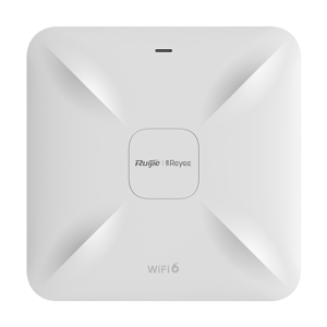 Access Point Wireless AX3200 Dual-Band, Wi-Fi 6, 1x RJ45 2.5G, 1x RJ45 1G, PoE IN, Cloud Management - Ruijie RG-RAP2260(E)