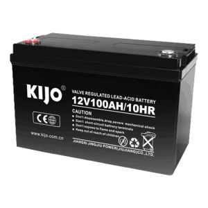 Acumulator Pb-acid AGM Deep Cycle, 12V, 100Ah, conector M8 - KIJO JM12-100