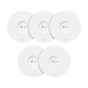 Set 5 x Access Point Wi-Fi 6, AX1800 Dual-Band, 4/5 dBi, 1 x RJ45 Gigabit, PoE - TP-Link Omada EAP613(5-pack)
