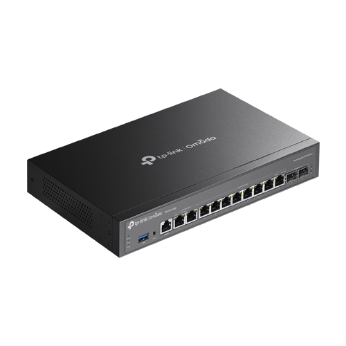 Router VPN, 2 x RJ45 2.5G, 2 x SFP Gigabit, 8 x RJ45 Gigabit, 1 x USB, 1U - TP-Link Omada ER7412-M2 - imagine 4