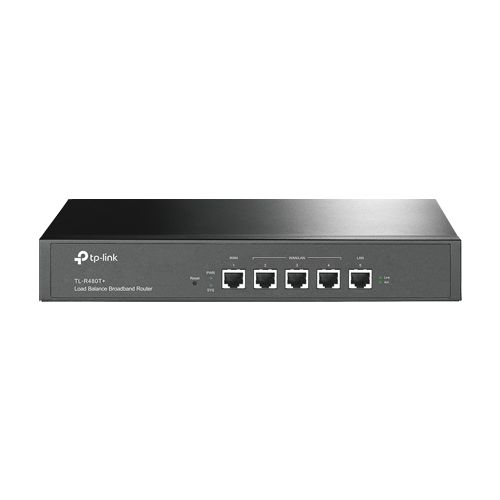 Router 5 porturi RJ45 Gigabit, Load Balancing, 1U - TP-Link TL-R480T+