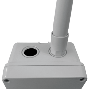 Racord cutie pentru tub PVC D16 - DLX TRP-875-16