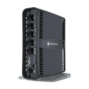 Router hAP axÂ², Wi-Fi 6, Dual-Band, AX1800, 4.5/5 dBi, 5 x RJ45 1G, PoE In/Out pasiv - MikroTik C52iG-5HaxD2HaxD-TC