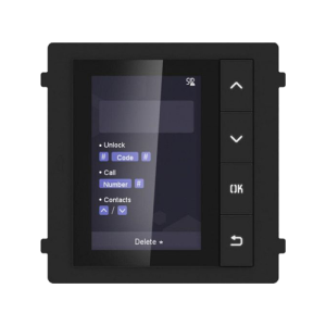 Modul afisaj LCD TFT pentru Interfon modular - HIKVISION DS-KD-DIS