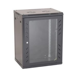 Rack perete 15U 19' 600x600, capacitate incarcare 80 Kg, negru - ASYTECH Networking ASY-15U-6060W