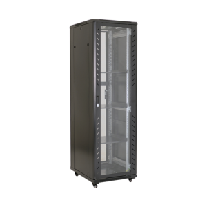 Rack podea 42U 19' 800x1000, capacitate incarcare 800 Kg, negru - ASYTECH Networking ASY-42U-8010S