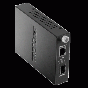 Media Convertor Gigabit - SFP fibra optica (pt TFC-1600) - TRENDnet TFC-1000MGA