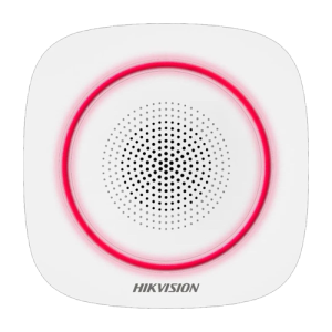 Sirena wireless AX PRO de interior cu led rosu, 868Mhz - HIKVISION DS-PS1-I-WE-R
