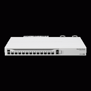 Cloud Core Router 12x10G SFP+, 2x25G SFP28, RouterOS L6 - Mikrotik CCR2004-1G-12S+2XS