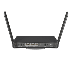hAP acÂ³, 5 x Gigabit, 1 x PoE, 802.11b/g/n 2.4Ghz, 802.11ac 5Ghz, antene externe 3dBi 2.4GHz, 5.5dBi 5GHz - MikroTik RBD53iG-5HacD2HnD